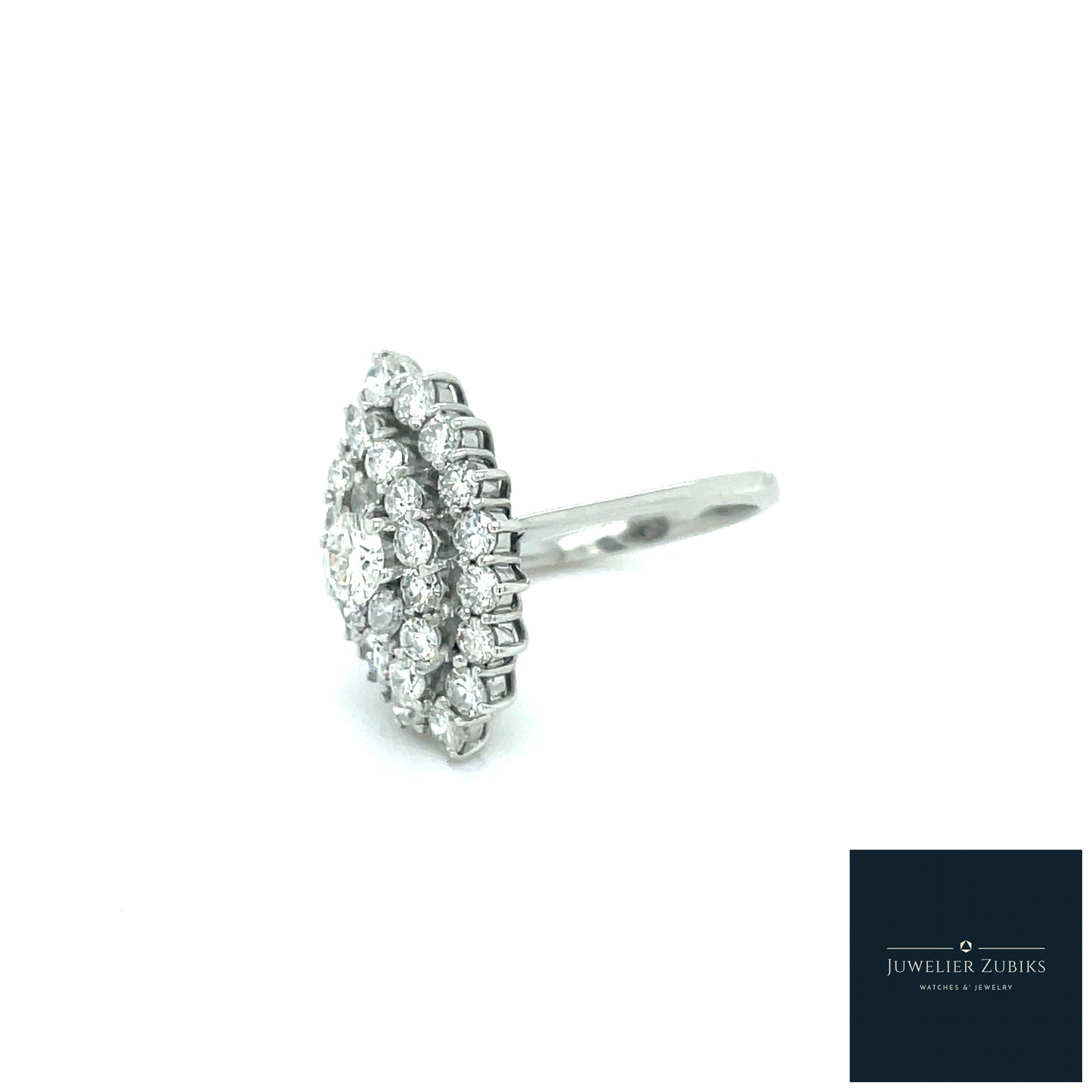Weißgold Ring TW/VS 2ct