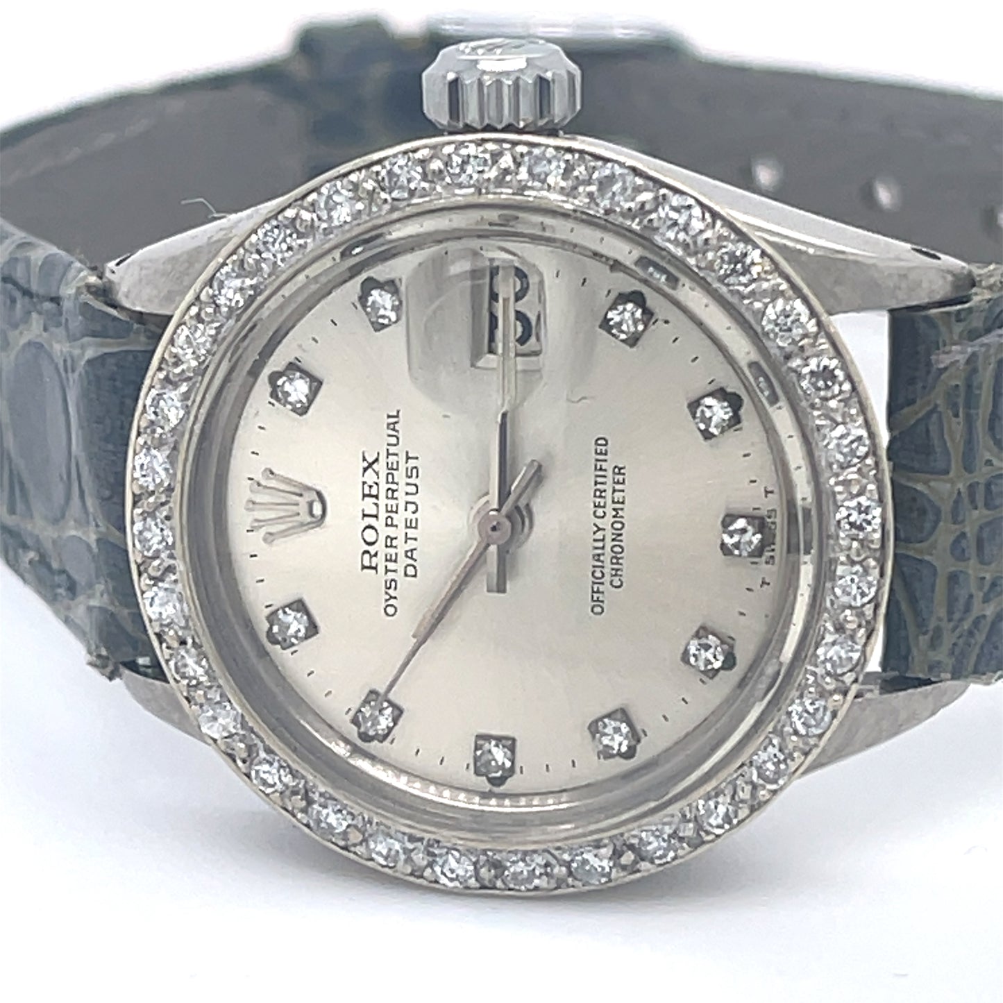 Rolex Datejust Weissgold Damen