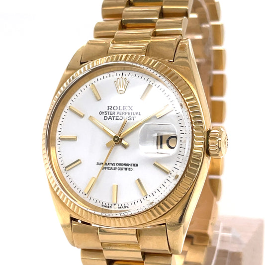 Rolex Datejust 1601 Vollgold