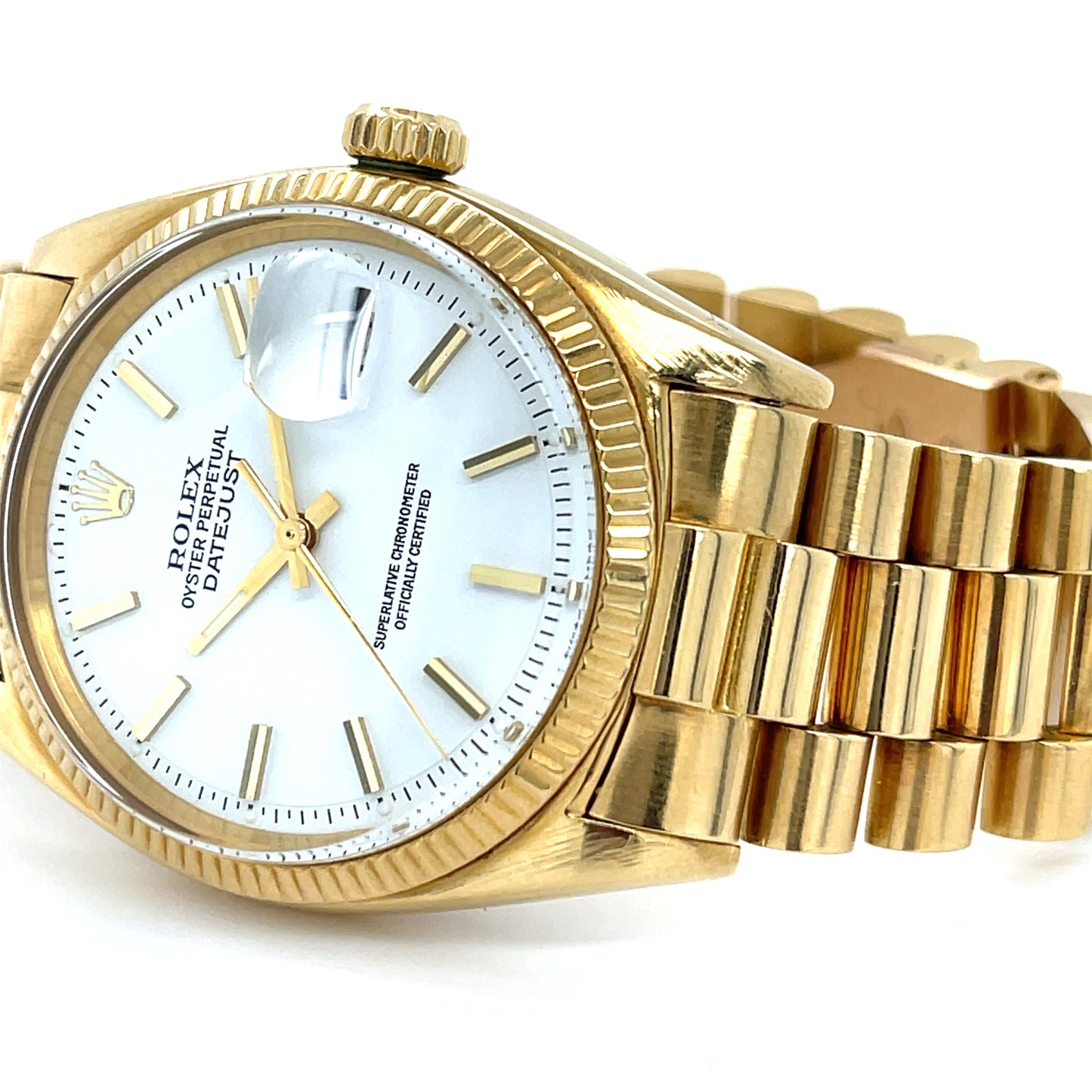 Rolex Datejust 1601 Vollgold
