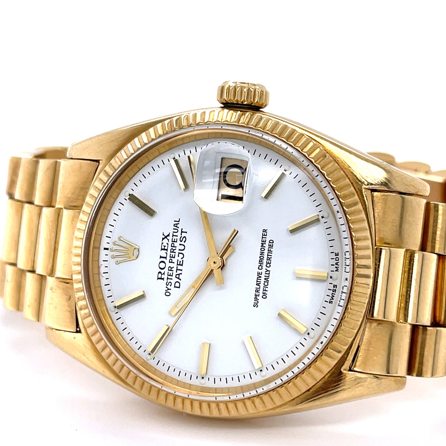 Rolex Datejust 1601 Vollgold