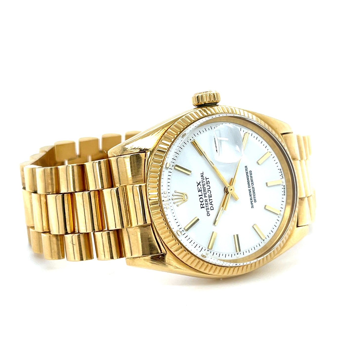 Rolex Datejust 1601 Vollgold
