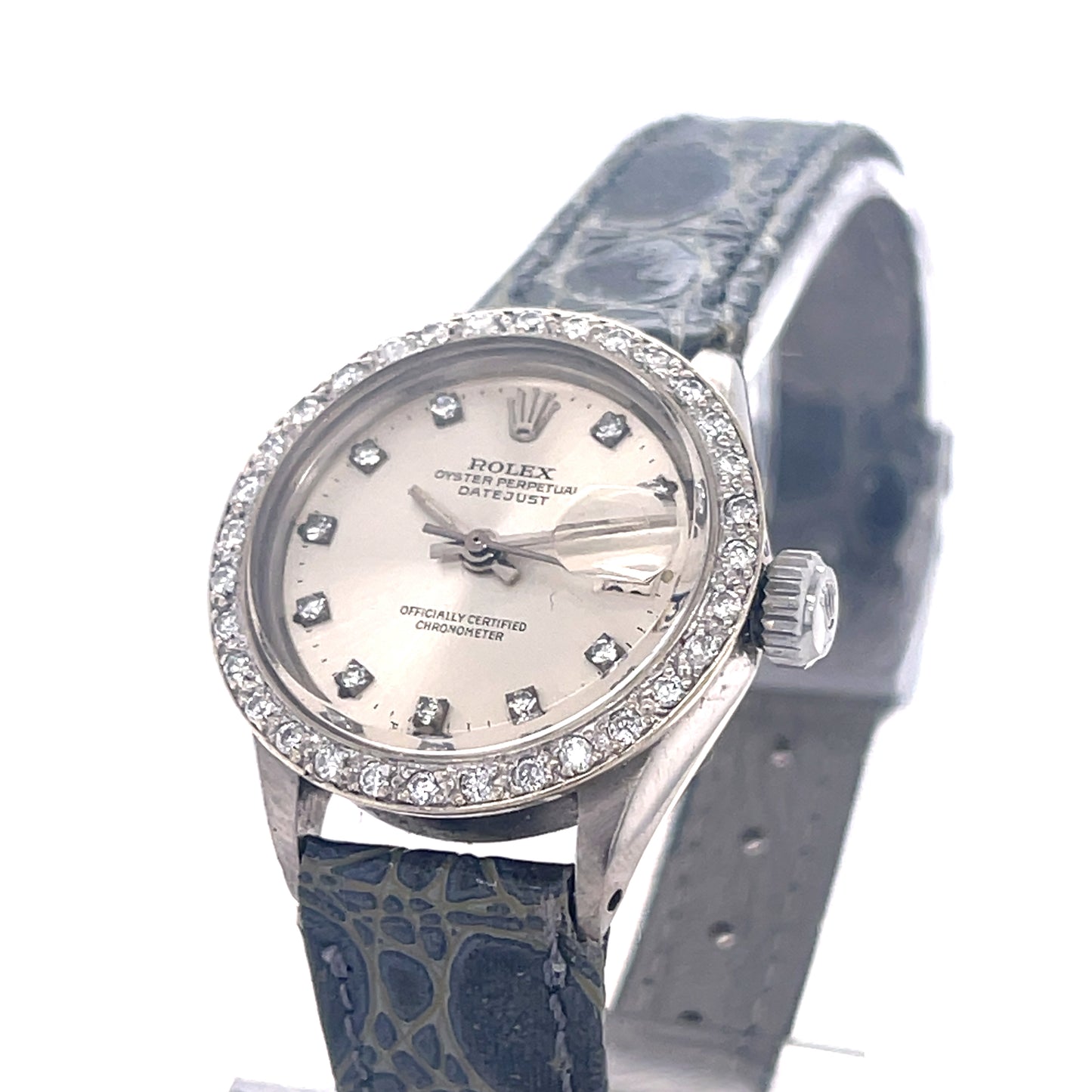 Rolex Datejust Weissgold Damen