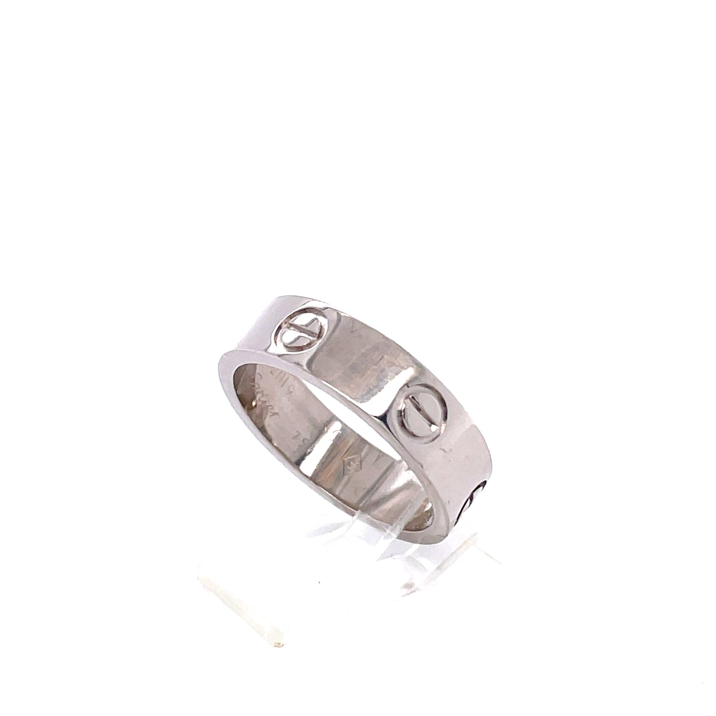 Cartier Love Ring Weißgold Größe 55