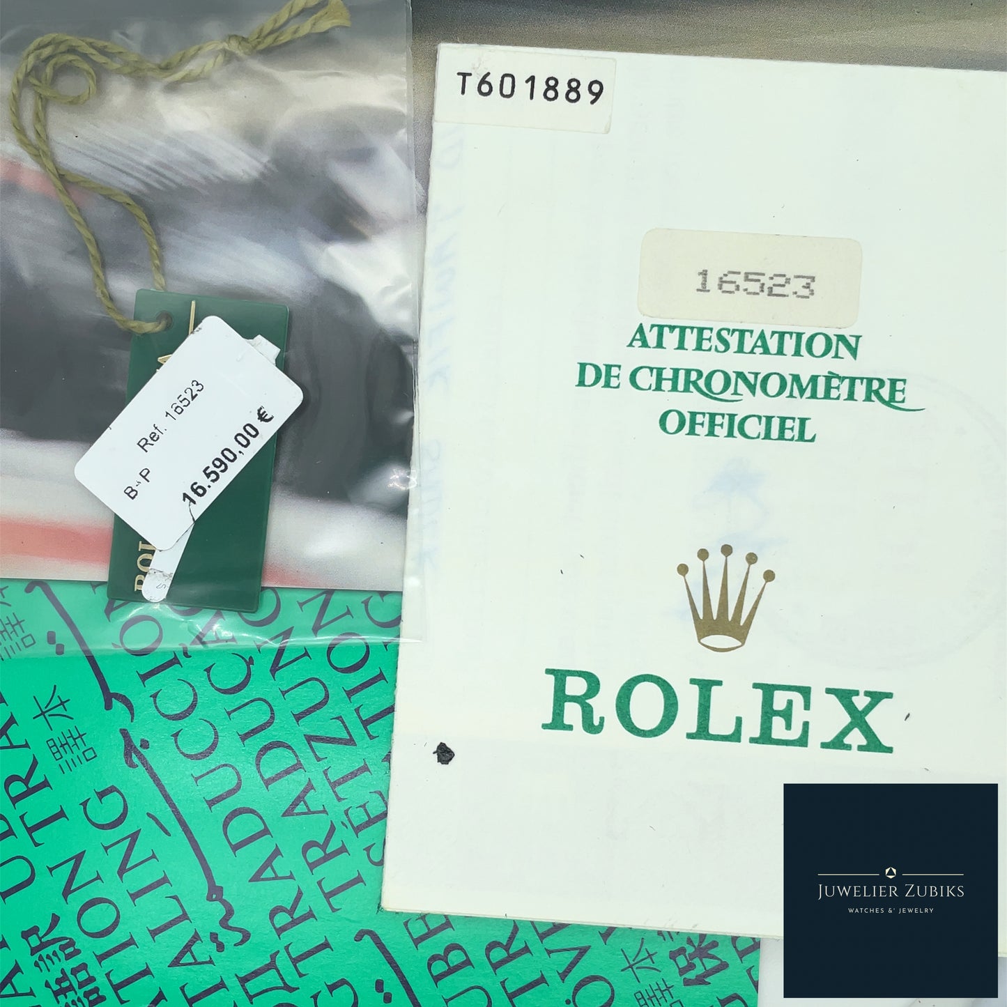 Rolex Daytona Zenith 16523 Fullset