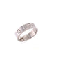 Cartier Love Ring Weißgold Größe 55