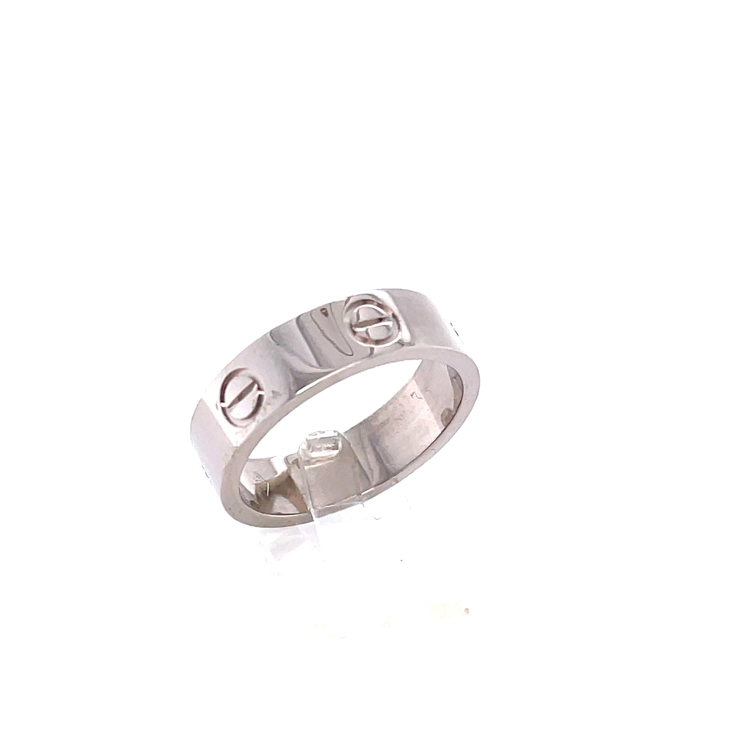 Cartier Love Ring Weißgold Größe 55