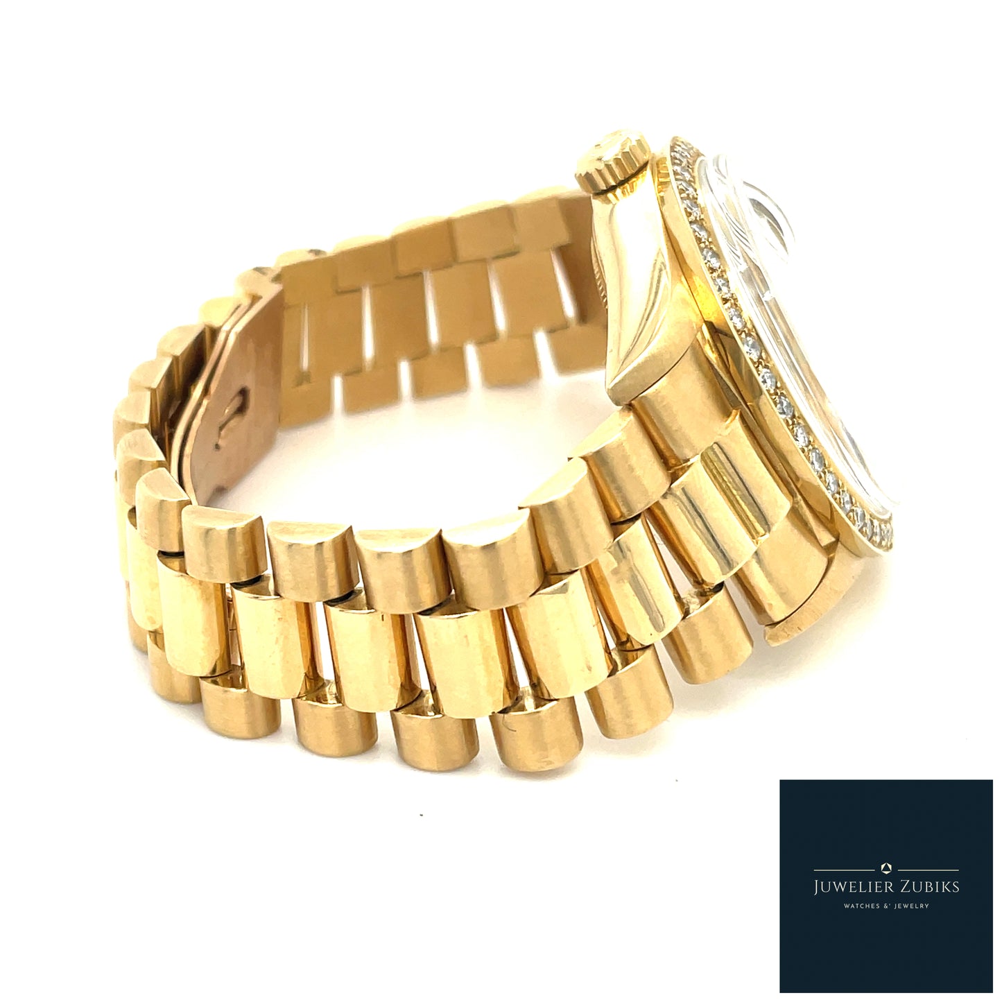 Rolex Day-Date Gelbgold Brillantbesatz