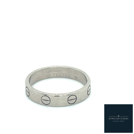 Cartier Love Ring Weißgold