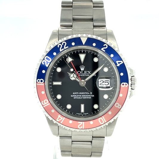 Rolex GMT Master II Pepsi LC 100 Fullset