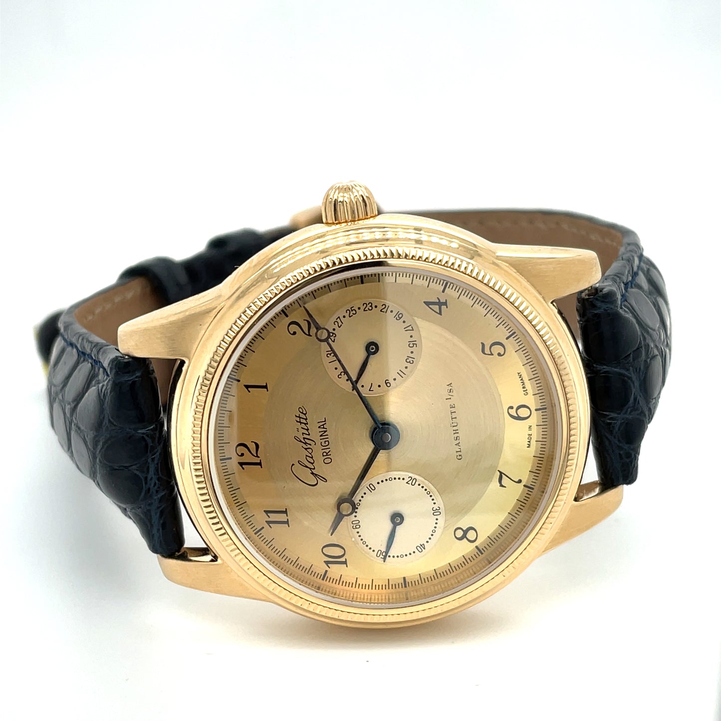 Glashütte Original Zeigerdatum 18K Rosegold