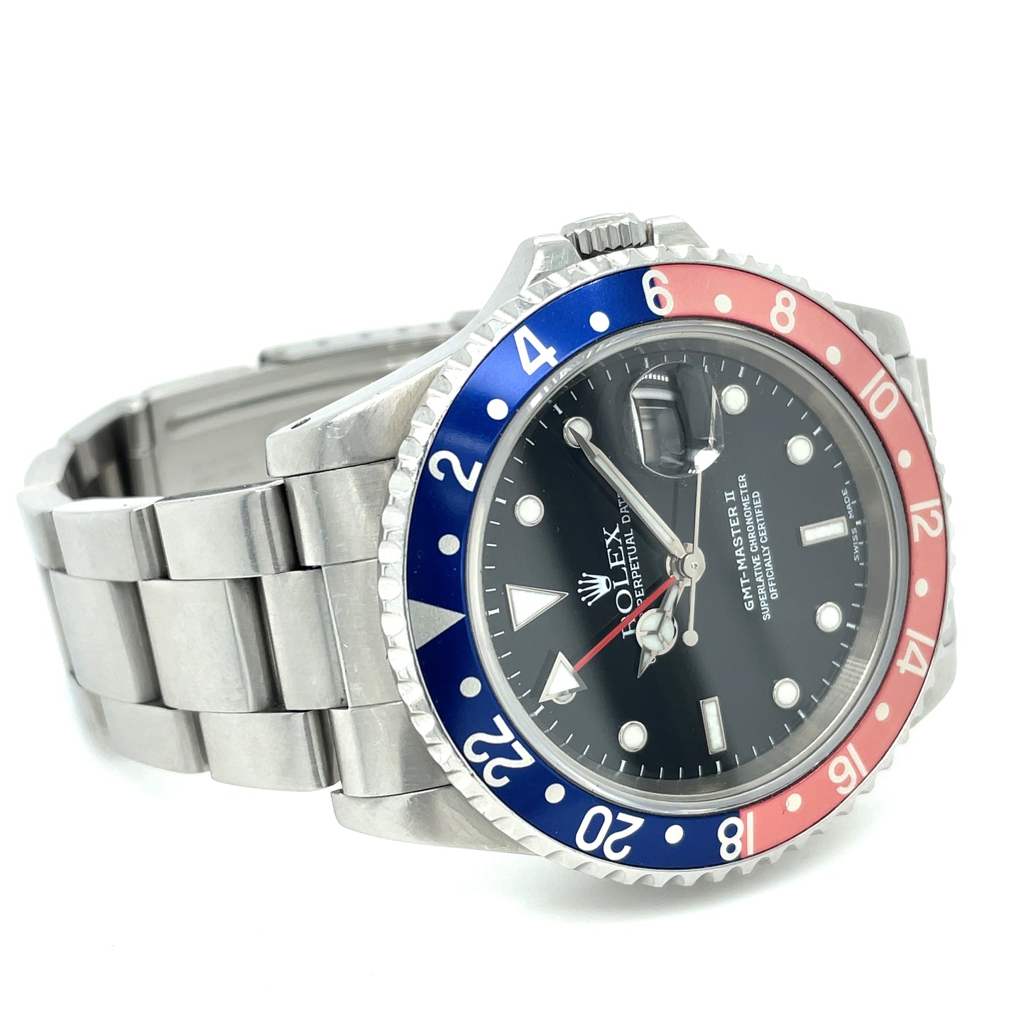 Rolex GMT Master II Pepsi LC 100 Fullset