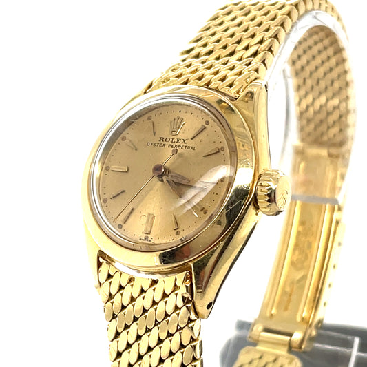 Rolex Oyster Perpetual Gelbgold